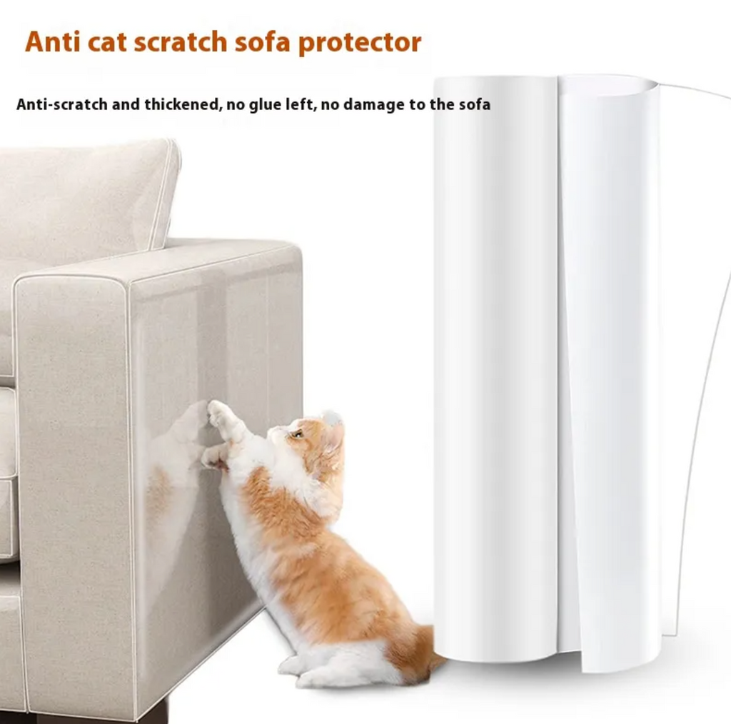 Clear Anti-Scratch Sofa Protector Roll