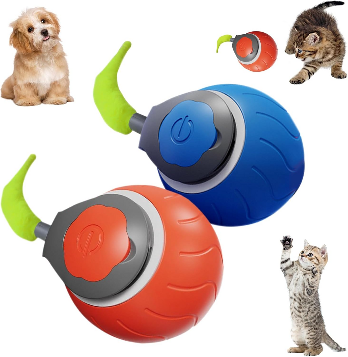 Speedy Self-Rolling Cat Ball