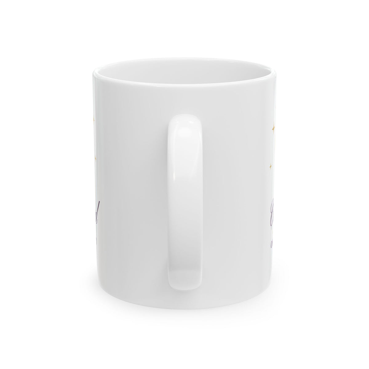 Cat Dad mug, back view