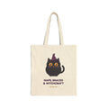Hex tote bag: Naps, Snacks & Witchcraft