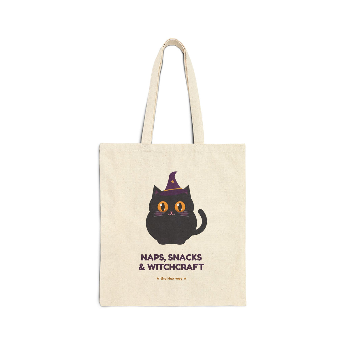 Hex tote bag: Naps, Snacks & Witchcraft