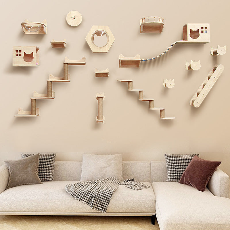 Cat wall climbing furniture, supplier photo 8