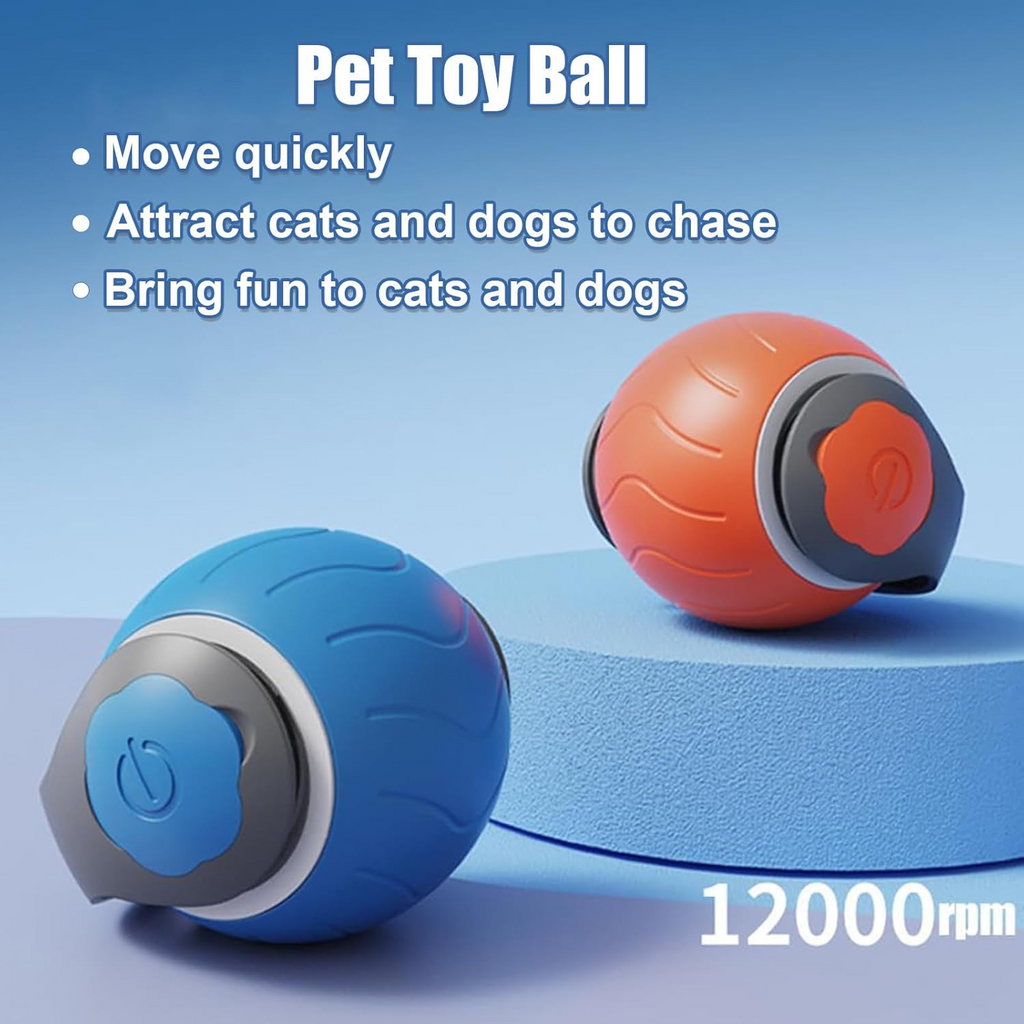 Speedy Self-Rolling Cat Ball