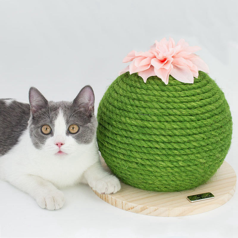Cactus Sisal Cat Scratching Post, photo 5