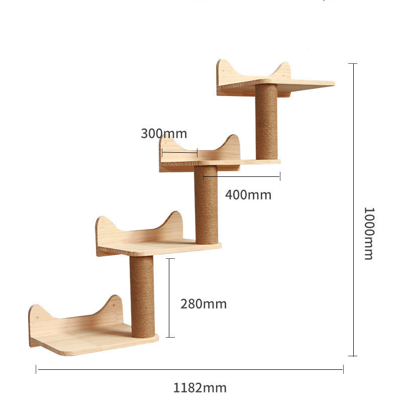 Cat wall climbing furniture, supplier photo 11