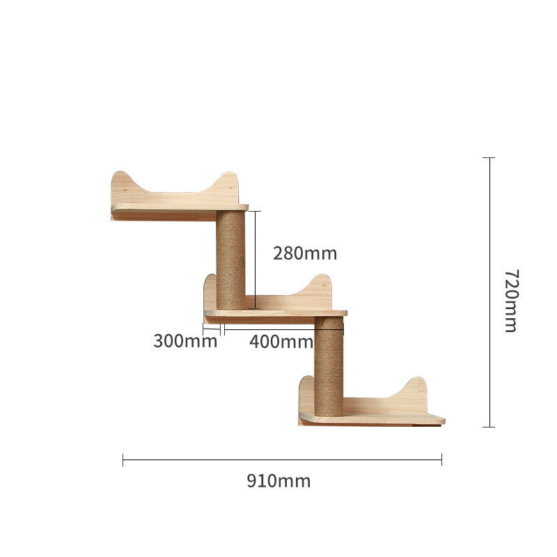 Cat wall climbing furniture, supplier photo 13