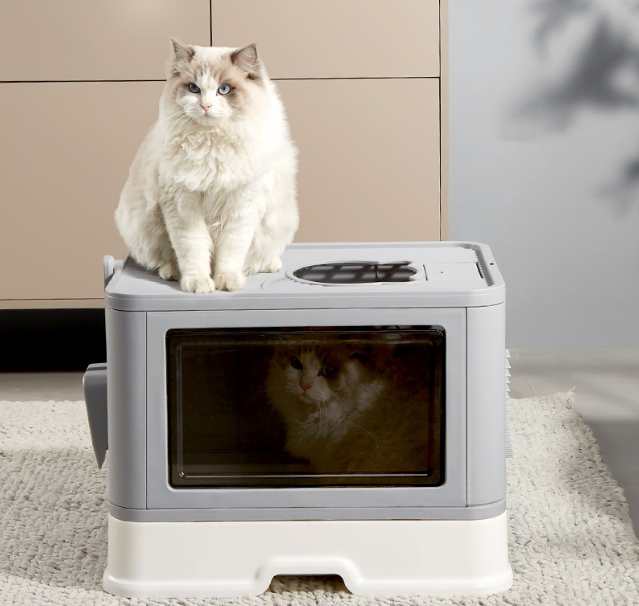 Foldable Drawer Cat Litter Box, photo 4