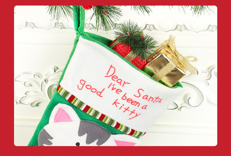 "Dear Santa, I've Been Good" Pet Christmas Stocking