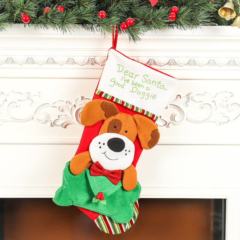 "Dear Santa, I've Been Good" Pet Christmas Stocking